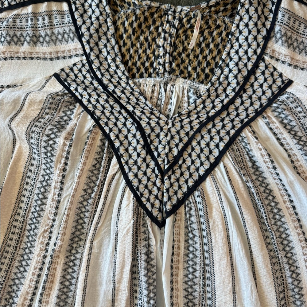 Free People Boho Ruffle Crop Top - Picture 5 of 6